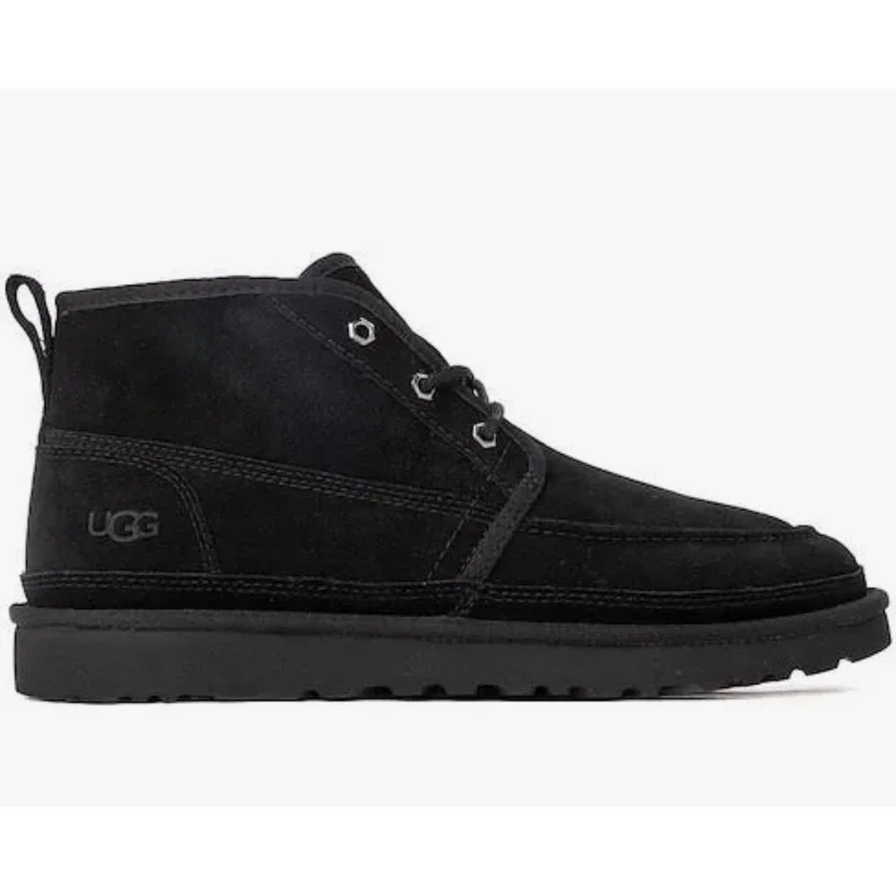 UGG Men Neumel Moc Black Suede Chukka Boots 1121645 Size 12